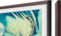 Samsung 55' The Frame Customizable Bezel 2021–2025, Modern Brown Magnetic Frame, Trim Kit for 55-Inch QN55LS03A/LS03B/LS03D Art TV, Easy Snap-On Wall-Mount Living Room Decor, Includes Cleaning Cloth