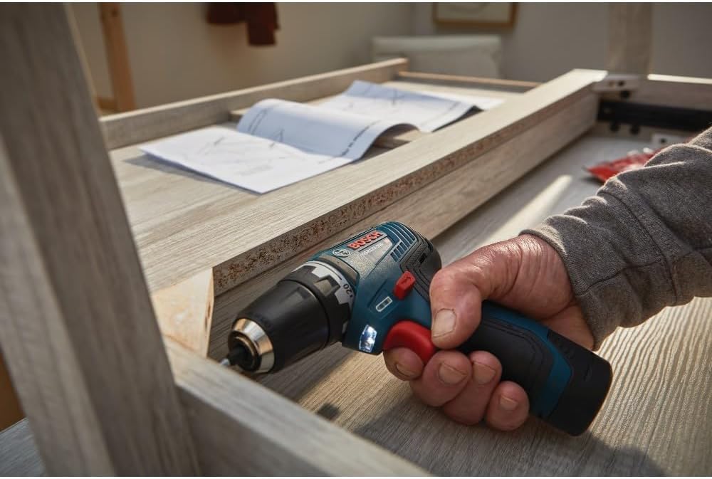 Bosch GXL12V-220B22 12V Max 2-Tool Combo Kit with 3/8 In. Drill/Driver, 1/4 In. Hex Impact Driver and (2) 2.0 Ah Batteries