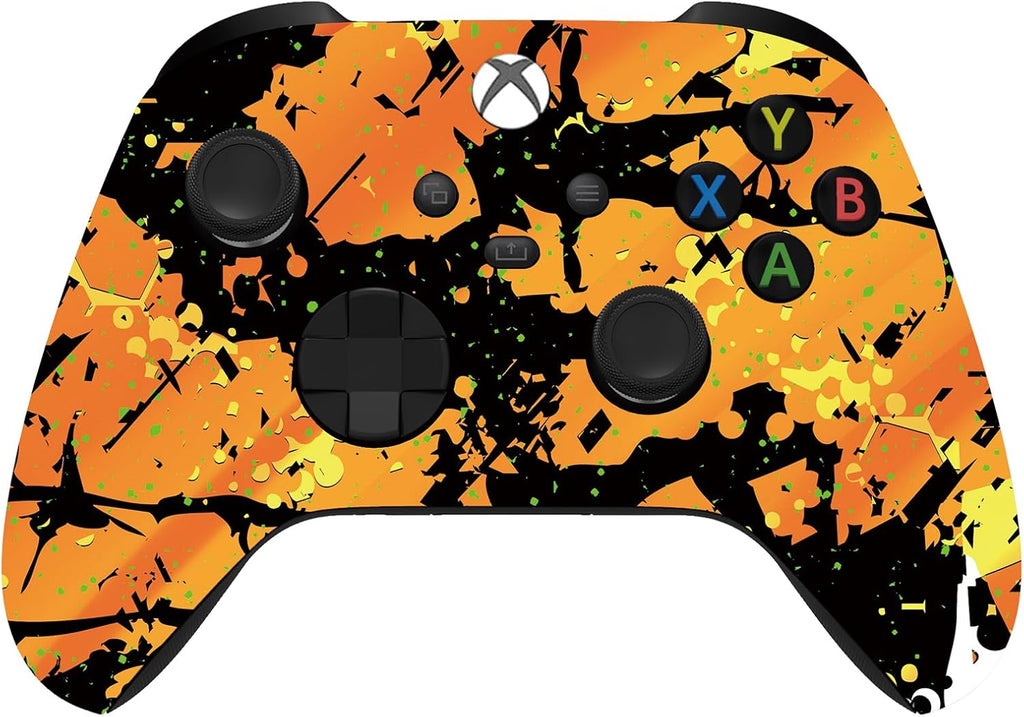 Custom Controllerzz Wireless Controller for Microsoft Xbox Series X/S & Xbox One - Custom Soft Touch Feel - Custom Series X/S Controller (X/S Molten Camo)
