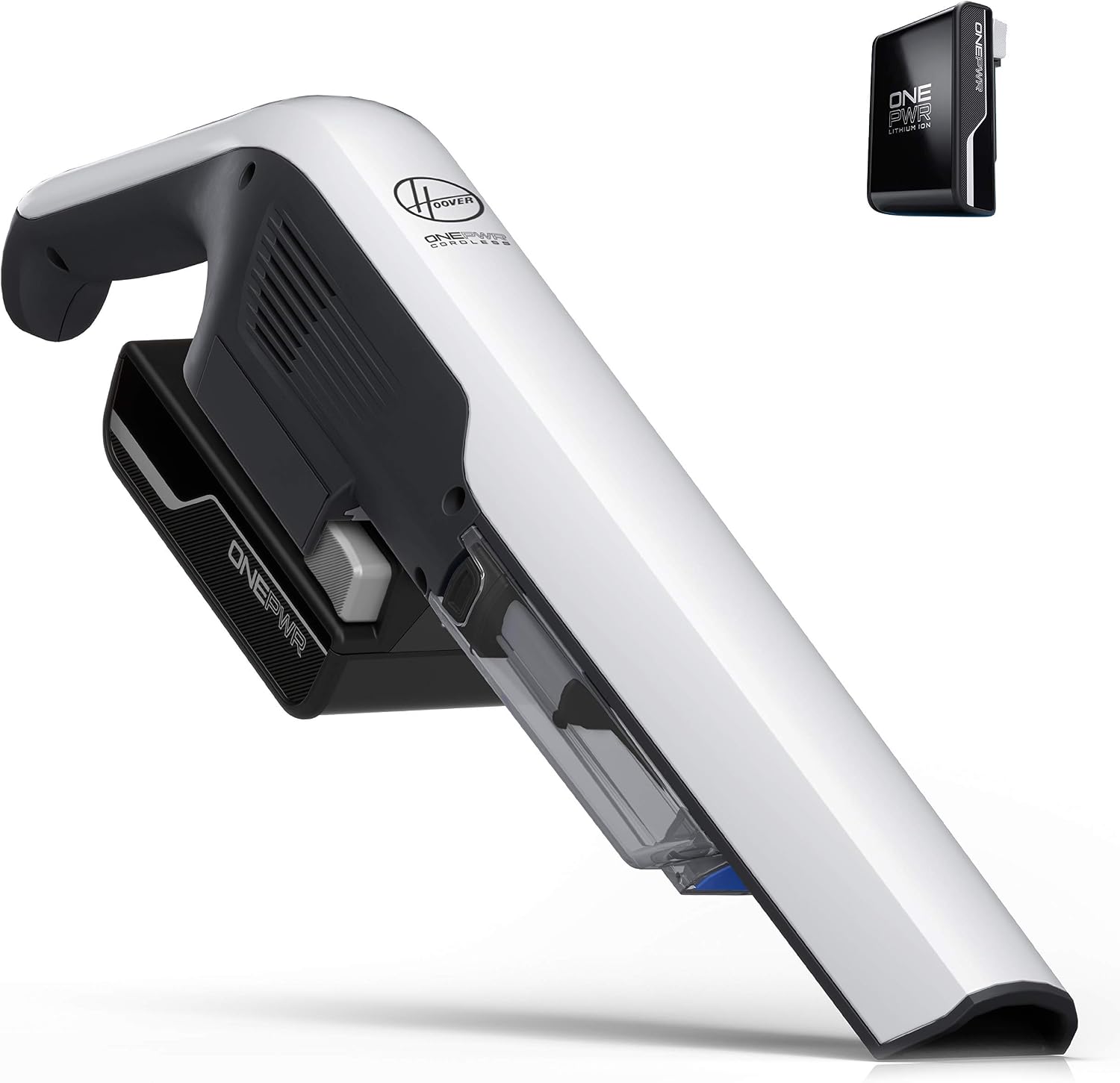 Hoover ONEPWR DustChaser Handheld Vacuum Cleaner, Powerful Suction, Lightweight and Cordless, HEPA Media Filtration, Includes Multi-Surface Tool Kit, Portable Vacuum Cleaner