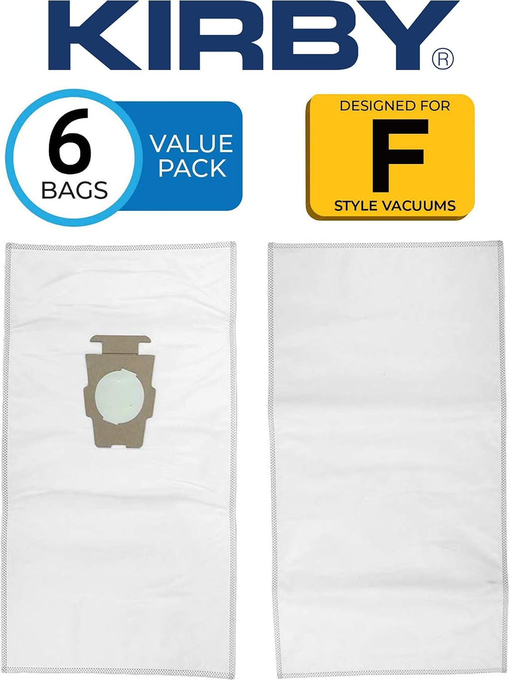 Kirby 204811 Filter Bag Six Pack Micron Magic HEPA (54 Bags)