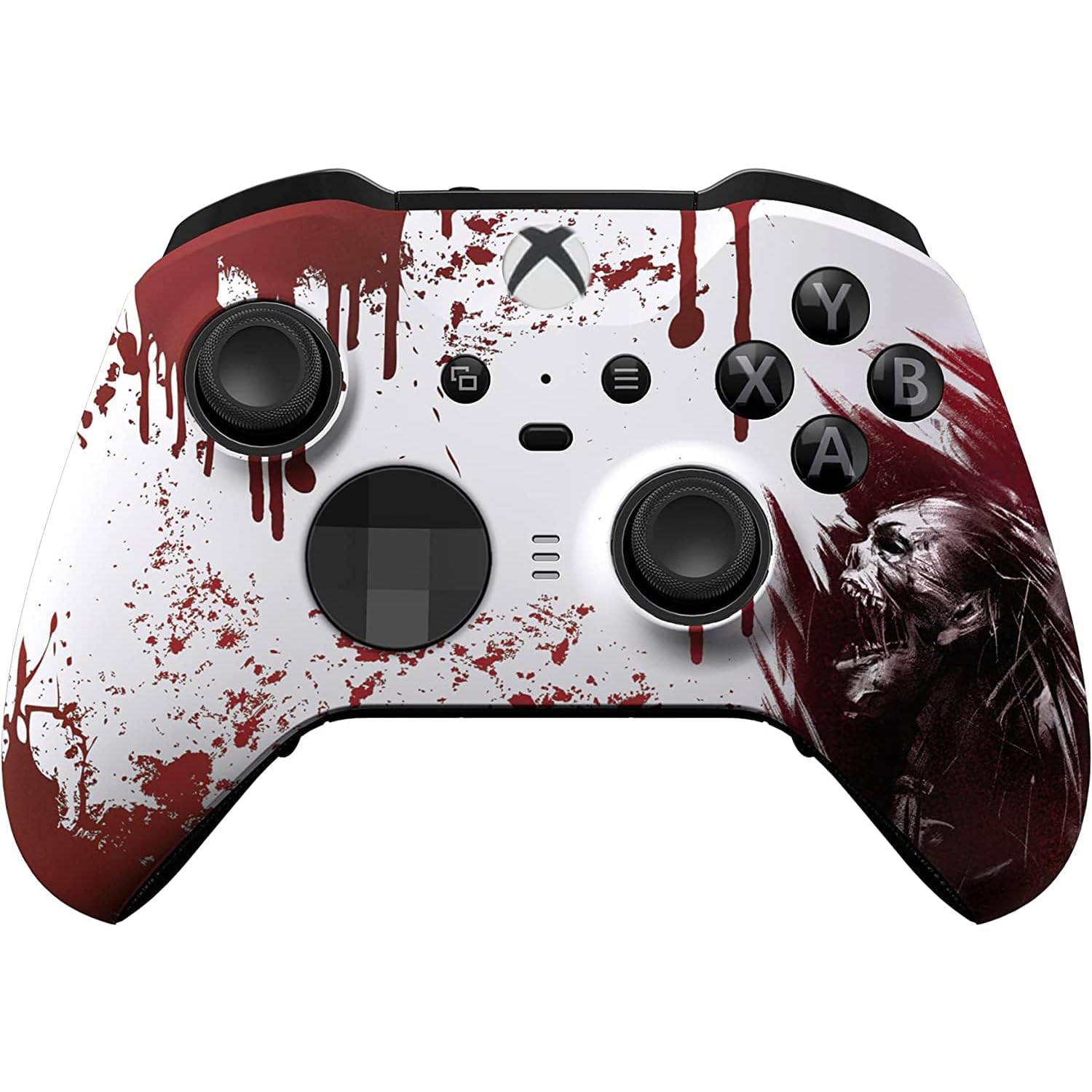Custom Controllerzz Elite Series 2 Controller Compatible With Xbox One, Xbox Series S, and Xbox Series X (Bloody Zombie)