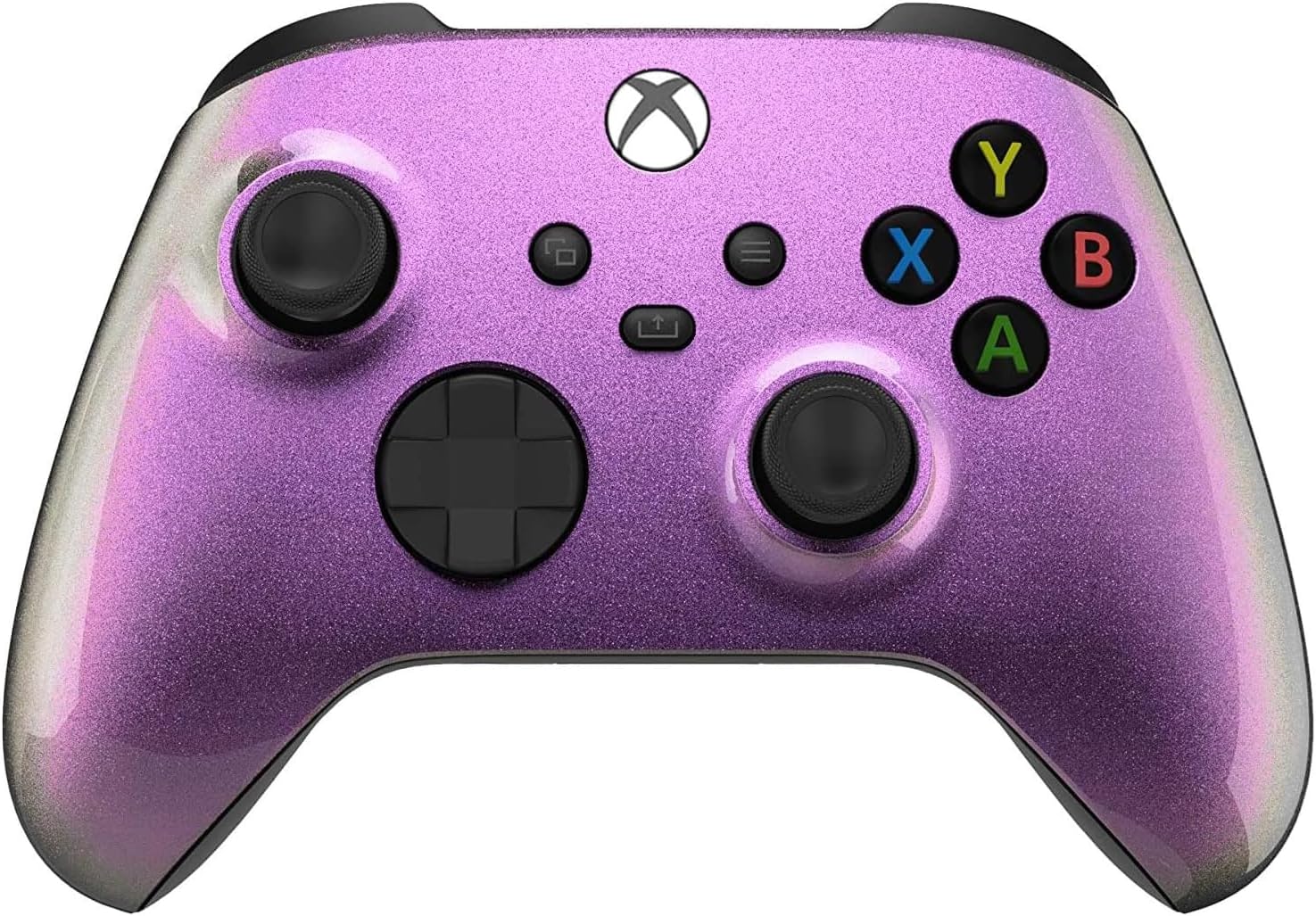 Custom Controllerzz Wireless Controller for Microsoft Xbox Series X/S & Xbox One - Custom Soft Touch Feel - Custom Xbox Series X/S Controller (X/S Pink Chameleon)