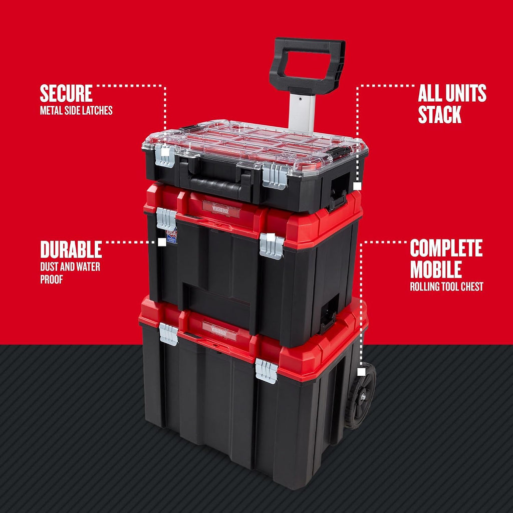 CRAFTSMAN VERSASTACK 17.126-in Metal Wheels Lockable Tool Box