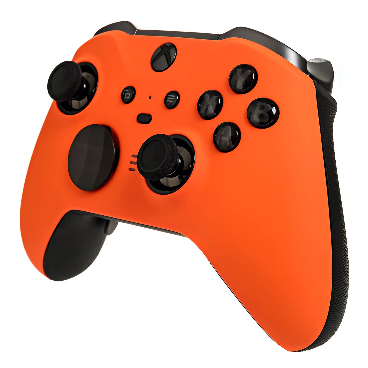 Xbox Elite Series 2 Custom Soft Touch Controller - Soft Touch Feel, Added Grip, Neon Orange Color - Compatible with Xbox One, Series X, Series S