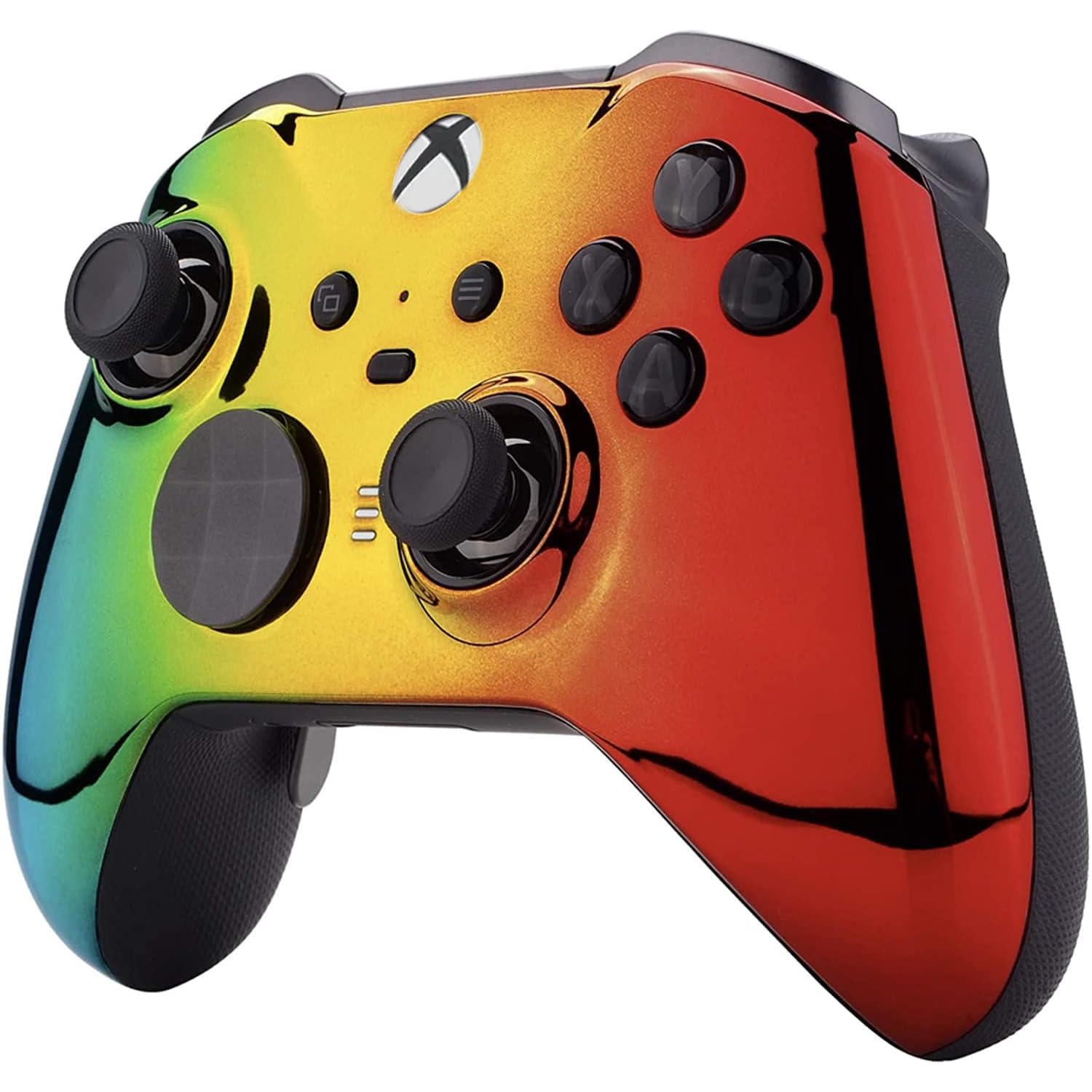 Custom Controllerzz Elite Series 2 Controller Compatible With Xbox One, Xbox Series S and Xbox Series X (Rainbow Chrome)