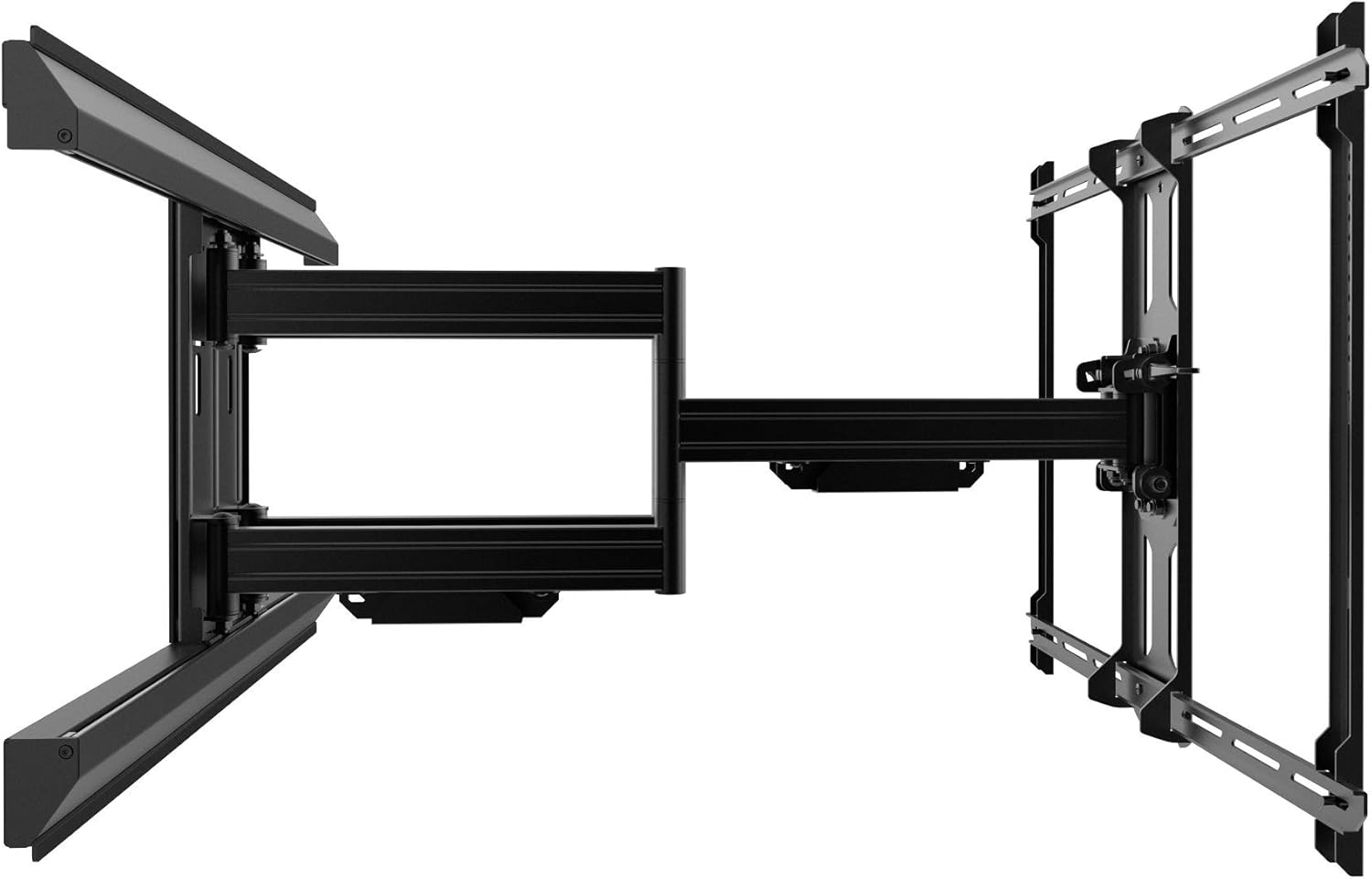SONY K55XR80M2 55 Inch Bravia 8 QD-OLED 4K HDR Google TV with a Kanto PMX700 Pro Series Full Motion Dual Stud Mount (2025)
