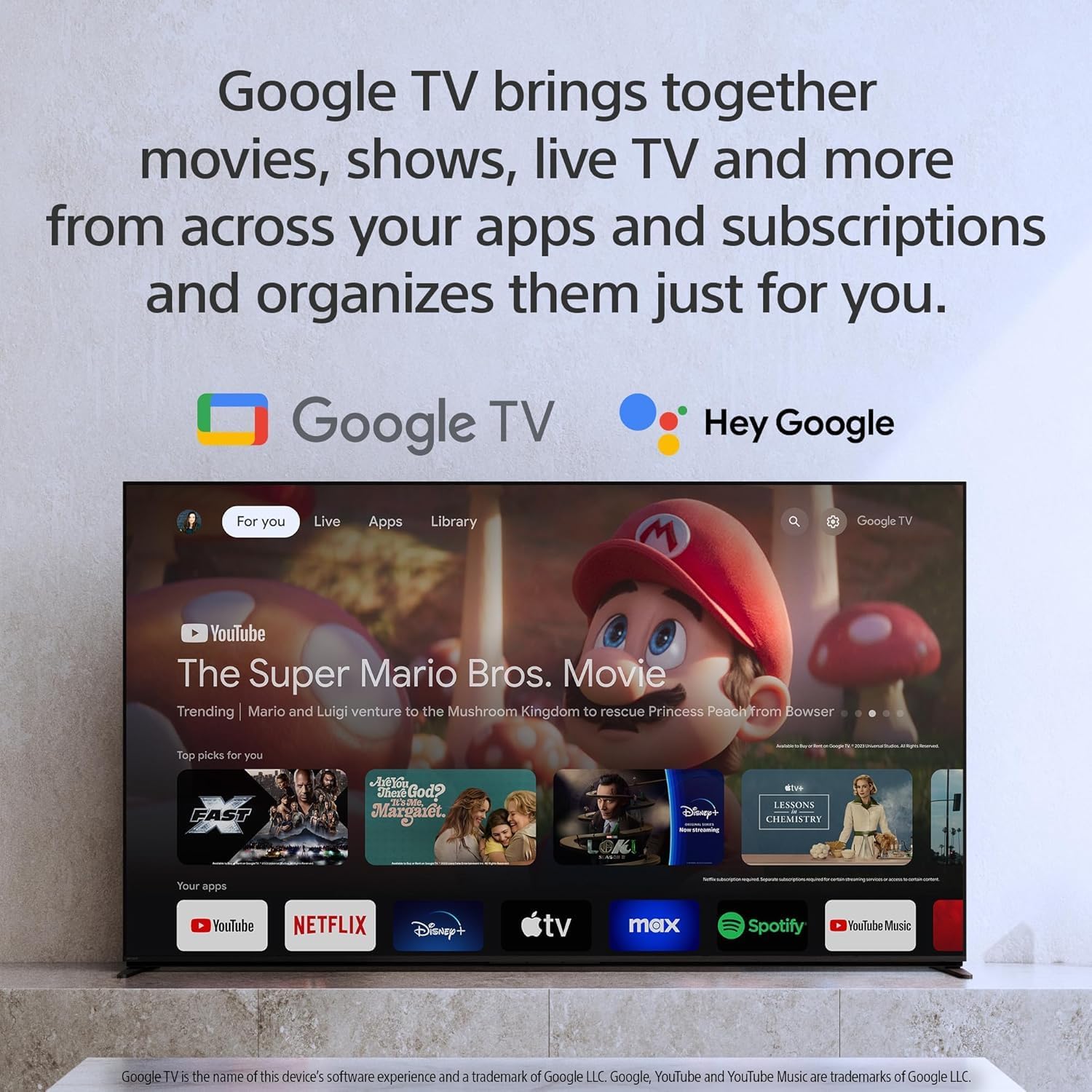Sony K85XR70BKIT1 85 inch BRAVIA 7 4K HDR Mini LED QLED Smart Google TV with Dolby Vision, PS5 Exclusive Features,