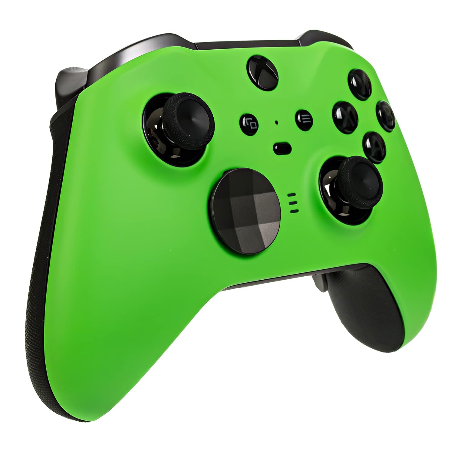 Xbox Elite Series 2 Custom Soft Touch Controller - Soft Touch Feel, Added Grip, Neon Green Color - Compatible with Xbox One, Series X, Series S