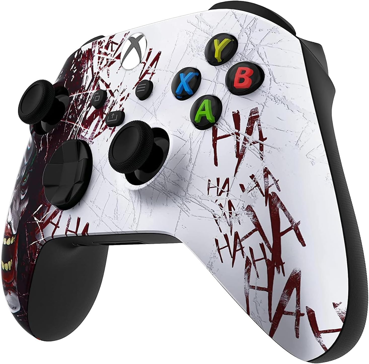 Custom Controllerzz Wireless Controller for Microsoft Xbox Series X/S & Xbox One - Custom Soft Touch Feel - Custom Xbox Series X/S Controller (X/S Jokester)