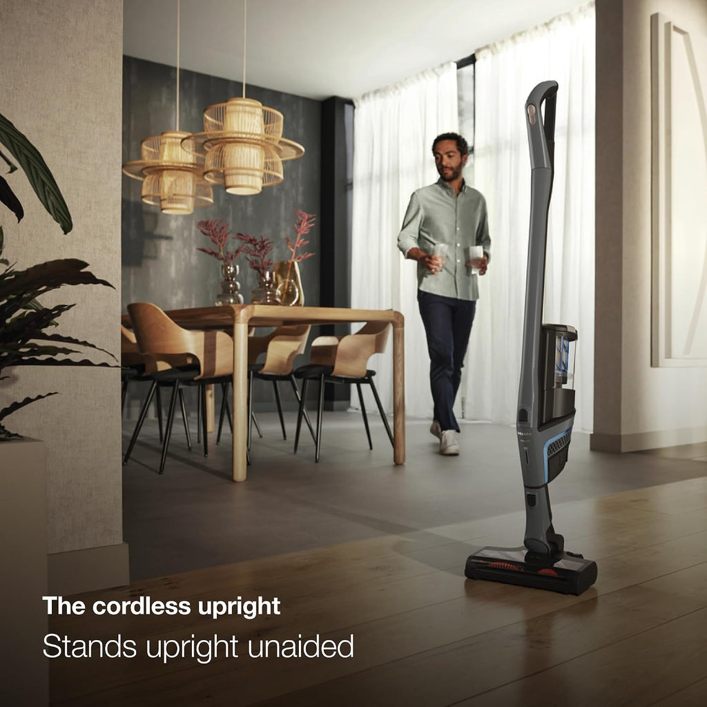 Miele Triflex HX1 Cordless Stick Vacuum Cleaner, 60 min runtime, Graphite Grey / Blue