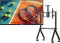 SYLVOX Pool Pro 2.0 55' Outdoor TV Bundle with Rolling TV Cart Stand – 2000 Nits, 4K UHD, IP55 Waterproof, Dolby Atmos, Google TV, Full Sun Visibility, Mobile All-Weather Entertainment Solution