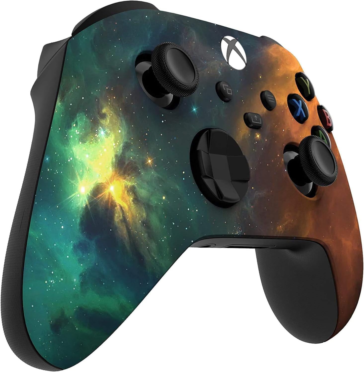 Custom Controllerzz Wireless Controller for Microsoft Xbox Series X/S & Xbox One - Custom Soft Touch Feel - Custom Xbox Series X/S Controller (X/S Vibrant Universe)