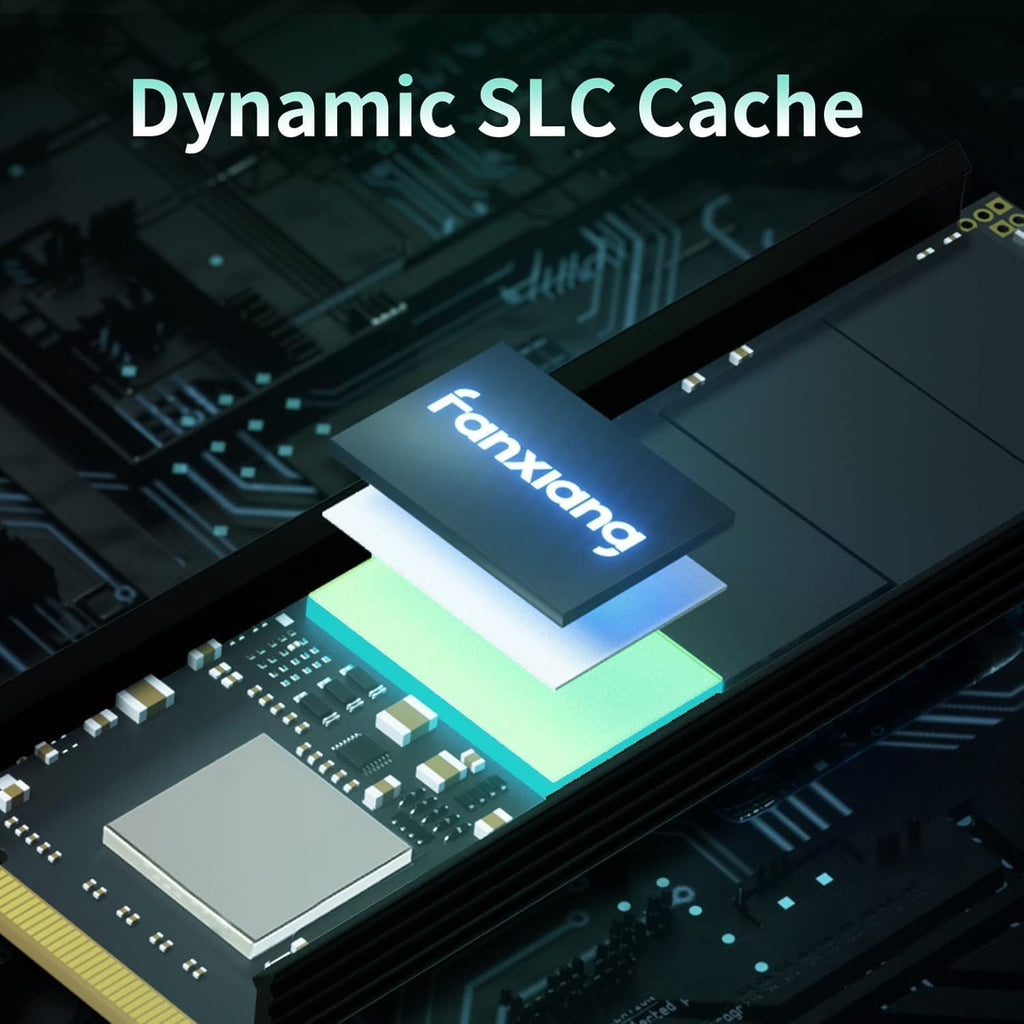 fanxiang S660 PCIe 4.0 4TB NVMe M.2 SSD for PS5 with Heatsink, Up to 5000MB/s, Internal Gaming SSD NAND SLC Cache Suitable for PS5 Enthusiasts, Technology Enthusiasts, IT Professionals