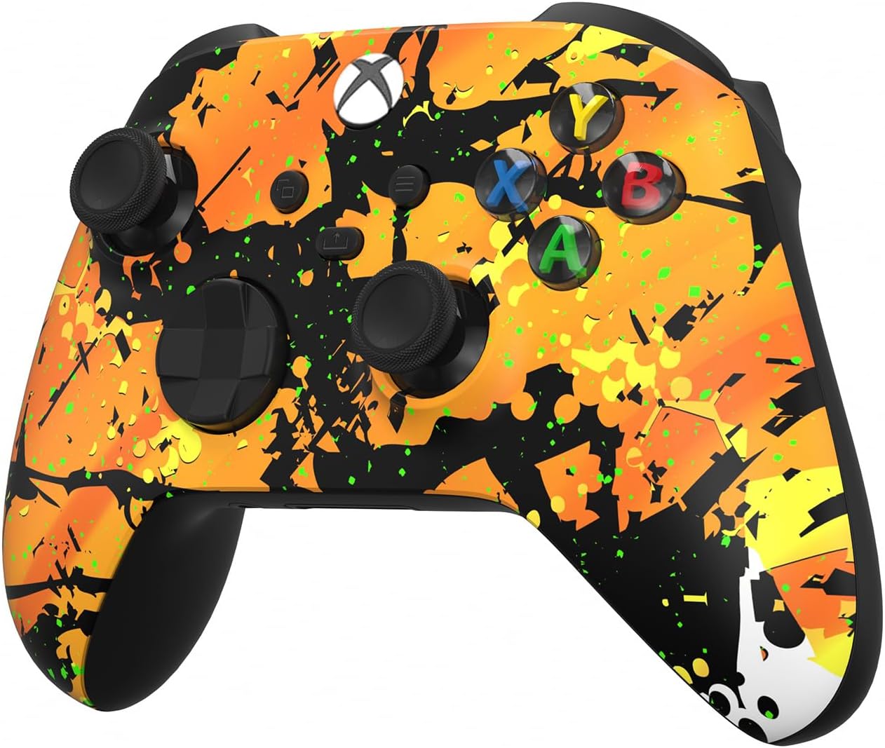 Custom Controllerzz Wireless Controller for Microsoft Xbox Series X/S & Xbox One - Custom Soft Touch Feel - Custom Series X/S Controller (X/S Molten Camo)