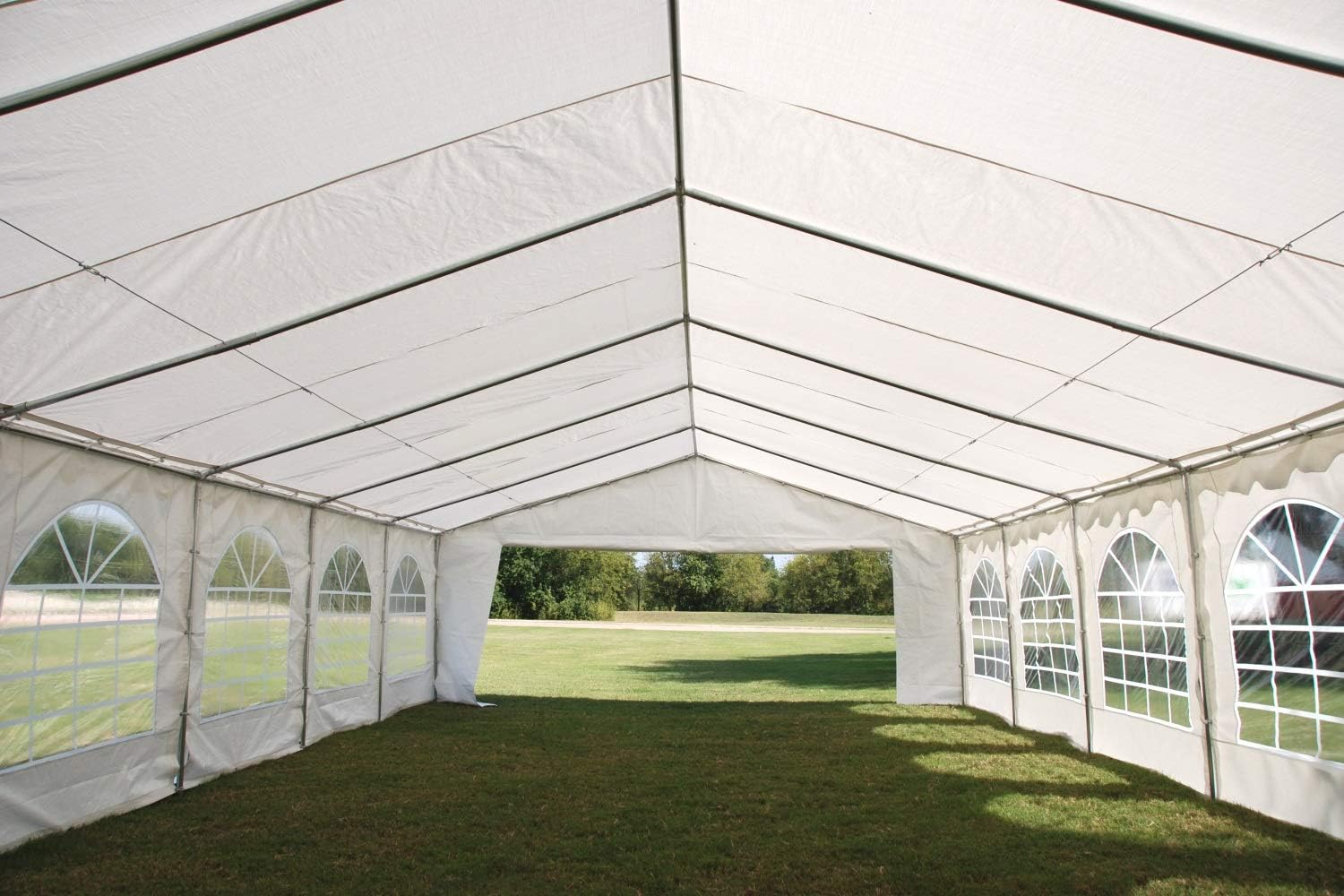 DELTA 40'x20' Budget PE +(2) Long Bags + (2) Short Bags, Large Party Tent,Event Canopy, carpas para Fiestas.Wedding Tents Garden Shelter Gazebo,Outdoor Canopy, with Waterproof Top Cover