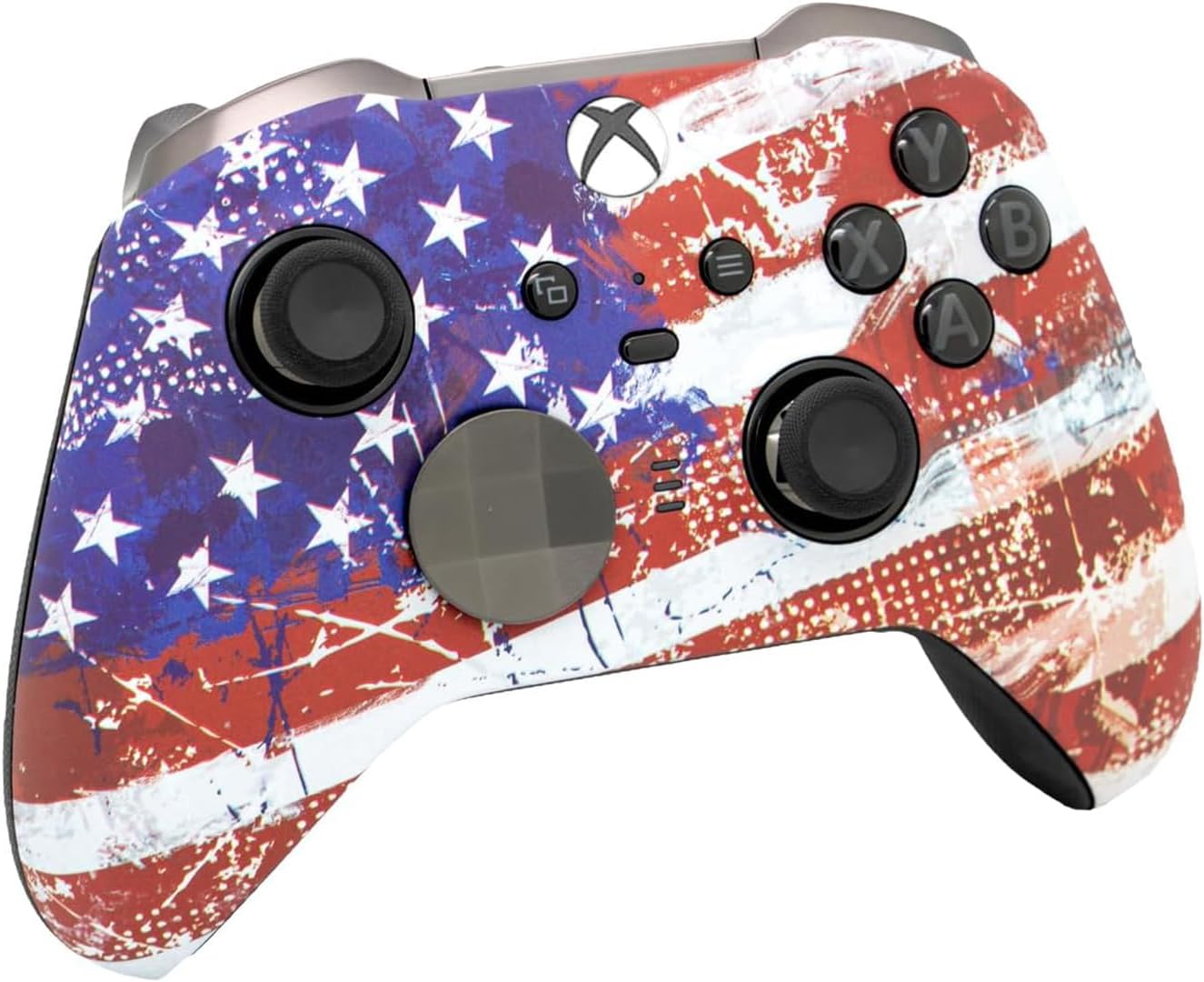 Elite 2 Custom Controller for PC, Windows 10+ Series X/S & One (U.S Flag)