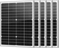 Newpowa 5-Pack 35W 12V Monocrystalline Solar Panels 10BB - High-Efficiency PV Modules for Off-Grid Systems, RV/Boat/Camper/Trailer/Gate Opener (175W Total)