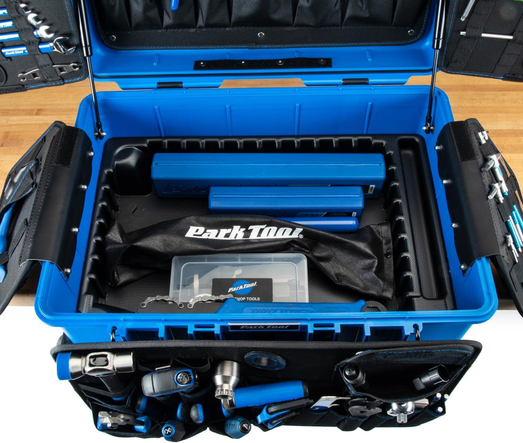 Park Tool BRK-1 Big Rolling Kit for Mobile Bicycle Mechanics - 100-Piece Tool Kit with Toolbox