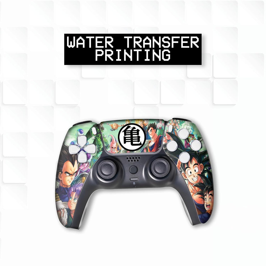 D. B. Z. Fam Custom PS-5 Controller Wireless compatible with Play-Station 5 Console by BCB Controllers | Proudly Customized in USA with Permanent HYDRO-DIP Printing (NOT JUST A SKIN)