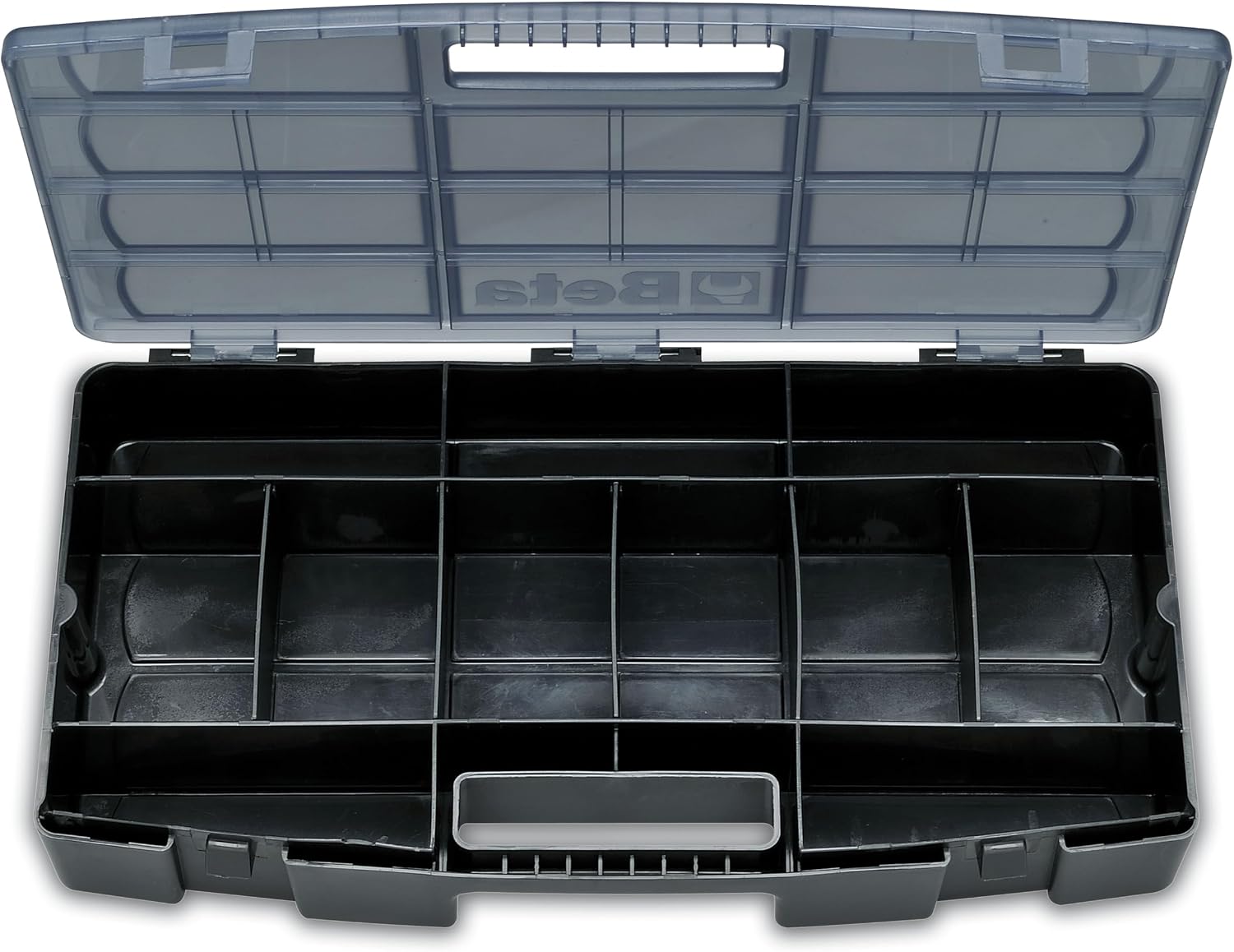 Beta C41H Two-Module Rolling Tool Chest, Detachable Tool Box, Telescopic Handles, White
