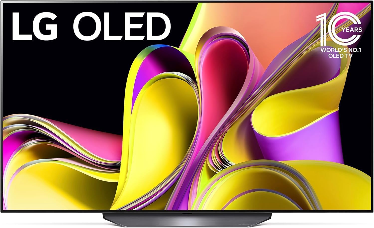 LG B3 Series 55'-Inch Class OLED Smart TV 2023 Bluetooth - AI-Powered 4K TV, Alexa Built-in, OLED55B3PUA (Renewed)