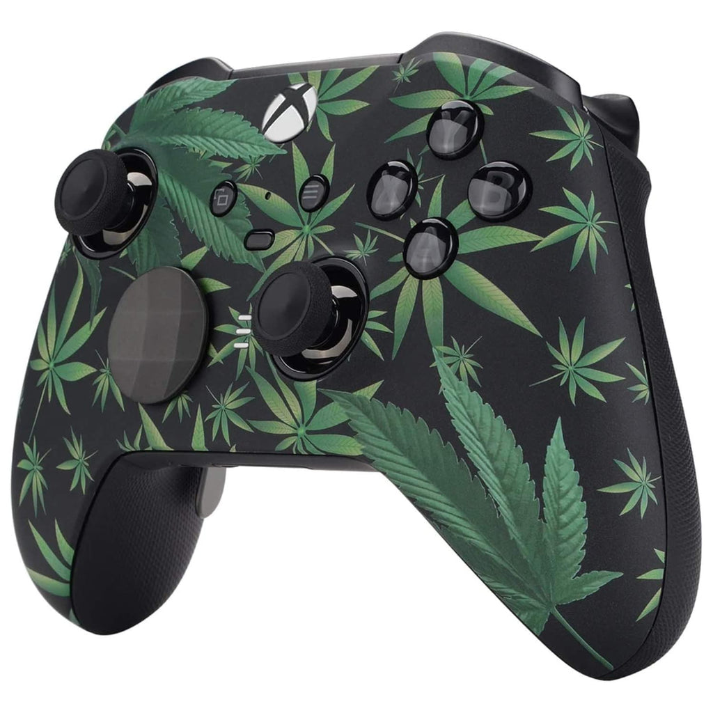Custom Controllerzz Elite Series 2 Controller Compatible With Xbox One, Xbox Series S and Xbox Series X (Weeds)