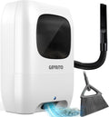 GAVASTO Pro Touchless Vacuum Automatic Dustpan - Ultra Fast & Powerful - Great for Sweeping Salon Pet Hair Food Dirt Kitchen, Canister Vacuum Cleaner Trash Can, Bagless, Auto Sensors, 1500 Watt-White