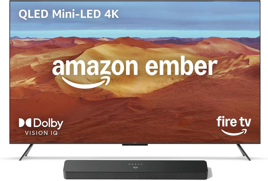 Amazon Ember 75' Mini-LED Series with Fire TV Soundbar Plus