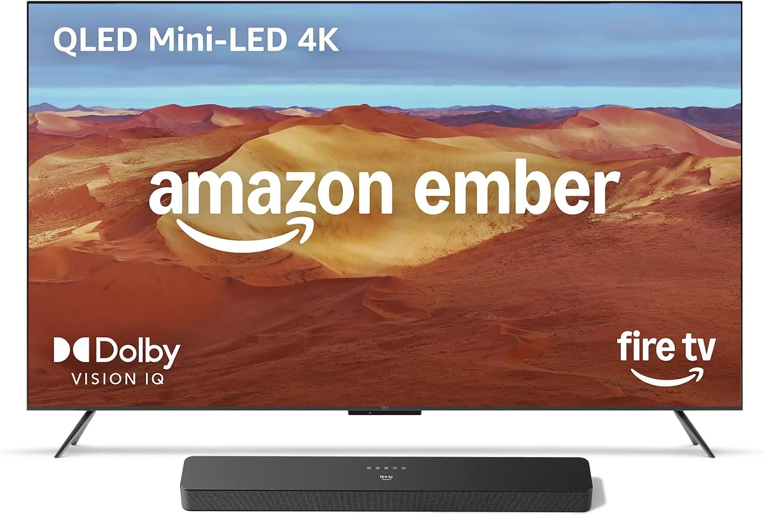 Amazon Ember 75' Mini-LED Series with Fire TV Soundbar Plus