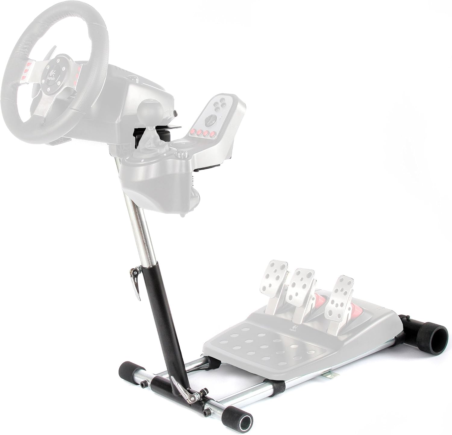 Wheel Stand Pro: G Racing Wheel Stand Compatible With Logitech G29 G923 G920 G27 & G25 Wheels, Deluxe, Original V2. Wheel and Pedals Not included.