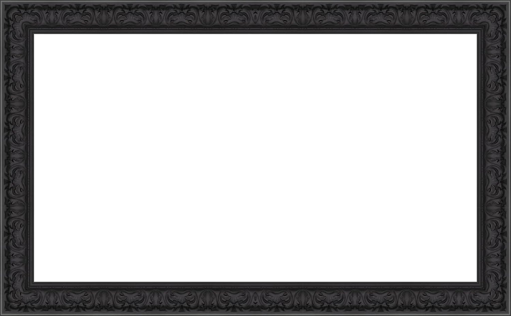 Tuscan Matte Black 55' Premiere Deco TV Frame - Compatible ONLY with Samsung The Frame TVs (Fits 2021-2026, LS03A, LS03B, LS03C, LS03D, LS03FA)
