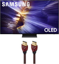 Samsung QN65S90FAFXZA 65 Inch 4K OLED Smart TV with an AudioQuest Cinnamon 48 1.5M 8K-10K 48Gbps HDMI Digital Cable (2025)