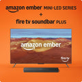 Amazon Ember 75' Mini-LED Series with Fire TV Soundbar Plus