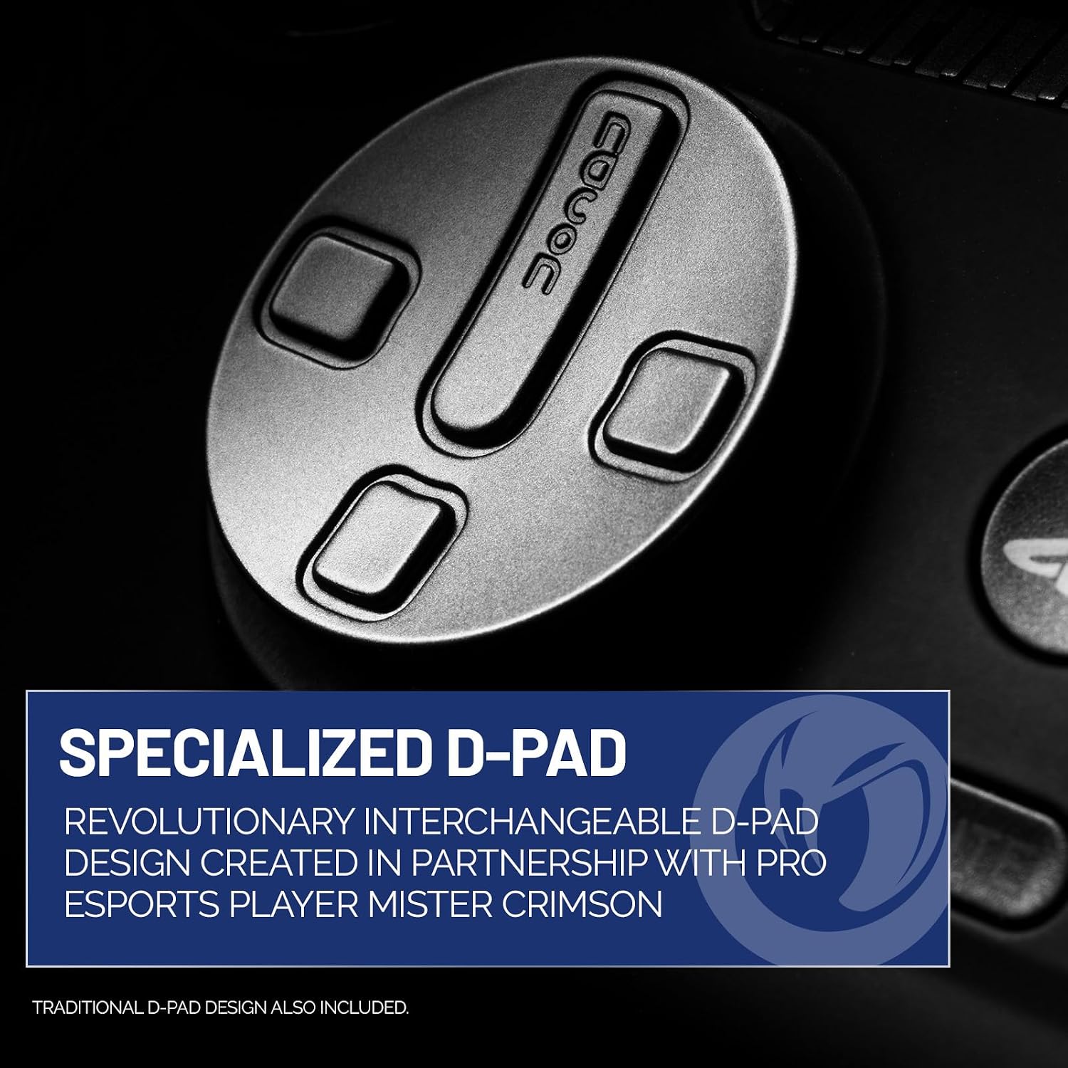 NACON Revolution 5 Pro Officially Licensed PlayStation Wireless Gaming Controller for PS5 / PS4 / PC - Hall Effect, Trigger Stops, Mappable Buttons, Bluetooth Audio - Triple Black