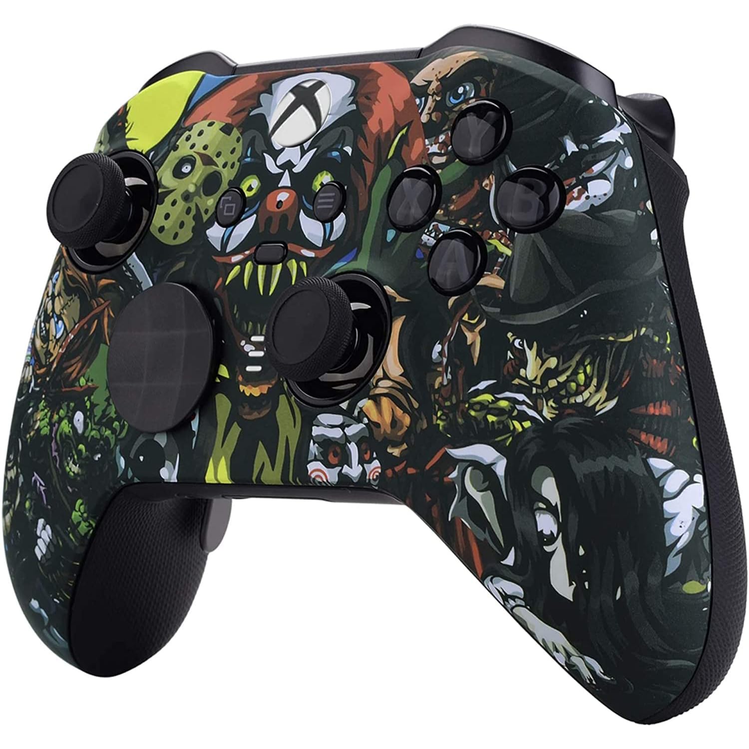 Custom Controllerzz Elite Series 2 Controller Compatible With Xbox One, Xbox Series S and Xbox Series X (Scary Party)