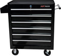 6 Drawers Rolling Tool Chest Cart ,24.2*12.9*29.9'Tool Storage Cabinet With 4 Wheels.Portable Tool Cabinet Trolley With Locking System and Drawer Liners.Tool Storage Cart for Garage,Workshop