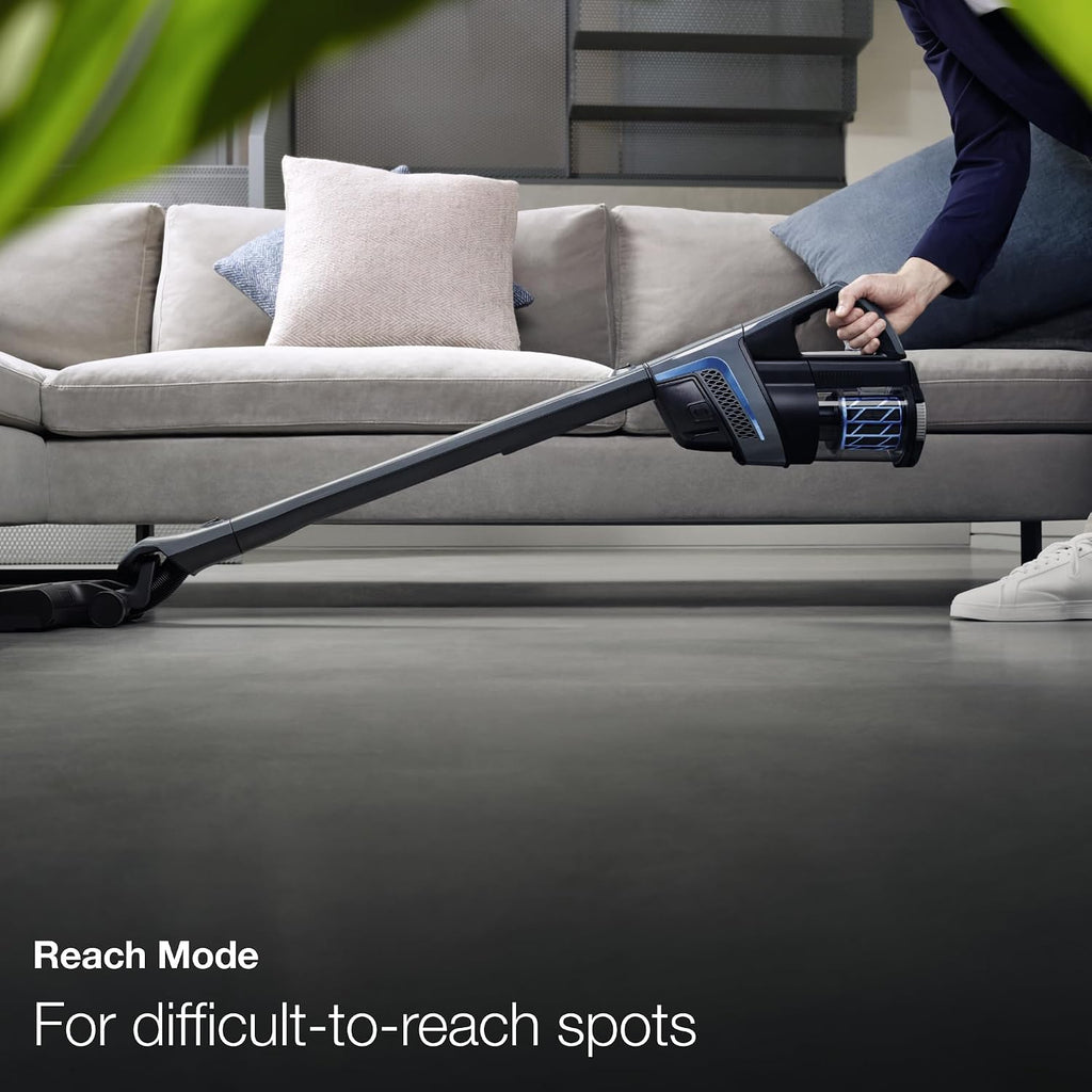 Miele Triflex HX1 Cordless Stick Vacuum Cleaner, 60 min runtime, Graphite Grey / Blue