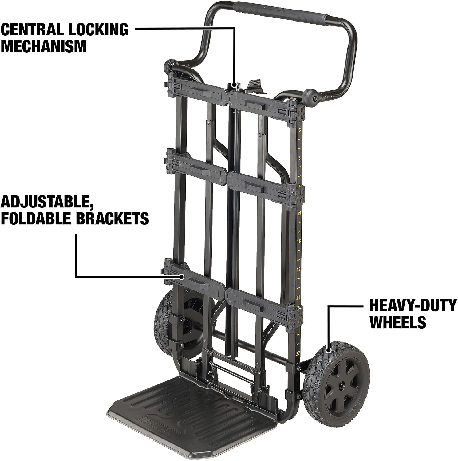 DEWALT TOUGHSYSTEM Tool Storage L-Cart Carrier with Heavy Duty Wheels (DWST08210)