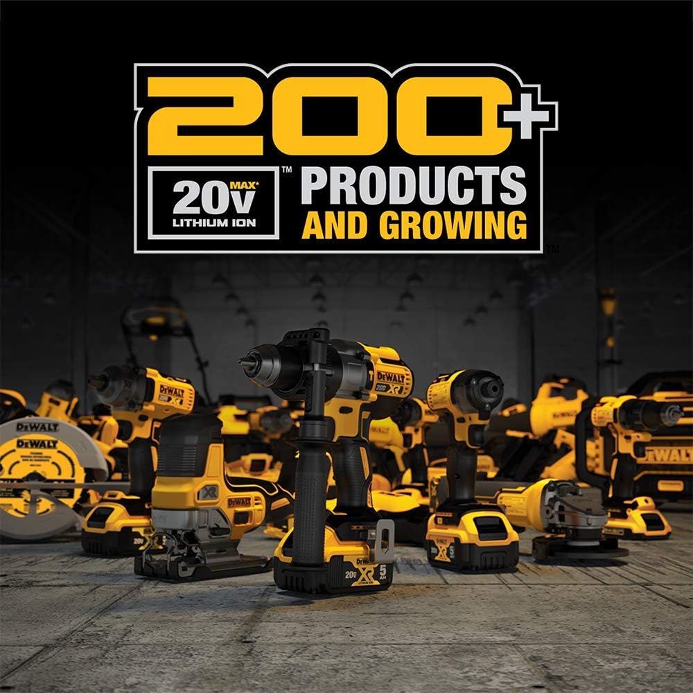 Dewalt DCBL722P1R 20V MAX XR Brushless Lithium-Ion Cordless Handheld Blower Kit (5 Ah) (Renewed)