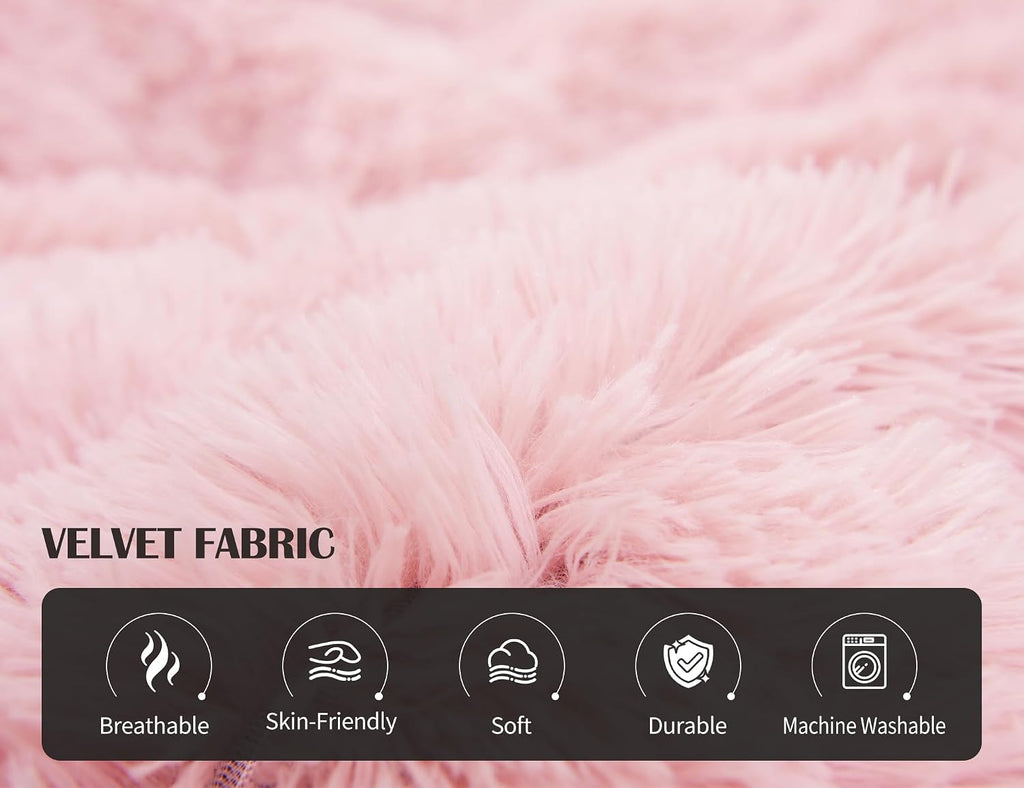 Pink Bean Bag Bed Giant Bean Bag Chairs for Adults, Large Floor Mattress Convertible Sofa Bed, Big Bean Bag Chairs Couch, Removable Sofa Bed Chair Foam Filling, Machine Washable, Queen