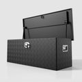 36 inch Truck Tool Box,Trailer Tool Box w/Lock and Keys,Waterproof Aluminum Truck Chest Toolbox For Pickup Truck,Trailer,UTV,ATV-36 X 15 X 14 inch,Black