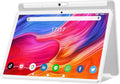 FEONAL Tablet 10.1 inch Android 12 Tablet 2024 Latest Update Octa-Core Processor with 64GB Storage, Dual 13MP+5MP Camera, WiFi, Bluetooth, GPS, 512GB Expand Support, IPS Full HD Display (Silver)