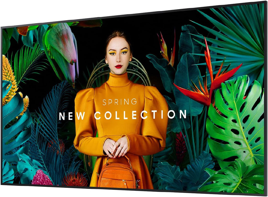 Samsung QHC LFD 75' Display, QH75C, UHD Signage, 28.5 mm Depth, Dynamic Crystal Color, Quantum Processor Lite 4K, SmartView+, Smart Calibration, LH75QHCEBGCXGO, 2023