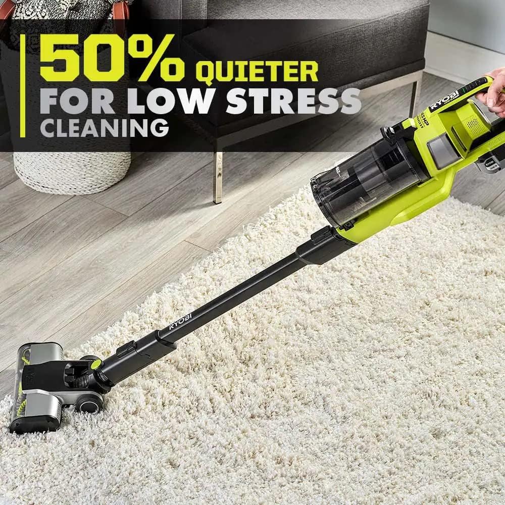 ONEAND HP 18V Cordless PET Stick Vacuum Cleaner KIT with 4.0 AH HIGH Performance Battery