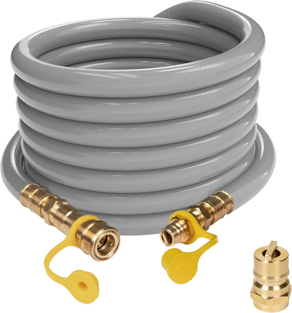 Westinghouse 25-Foot Natural Gas Hose with Adapter, 3/4-Inch Diameter, For Westinghouse Tri Fuel Generators
