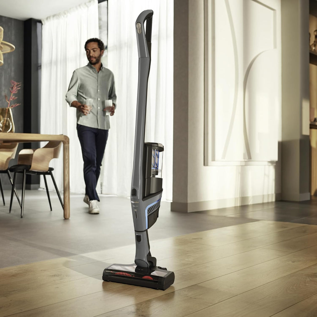 Miele Triflex HX1 Cordless Stick Vacuum Cleaner, 60 min runtime, Graphite Grey / Blue