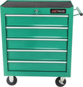 5 Drawers Rolling Tool Chest Cart ,24.2*12.9*29.9'Tool Storage Cabinet With 4 Wheels.Portable Tool Cabinet Trolley With Locking System and Drawer Liners.Tool Storage Cart for Garage,Workshop