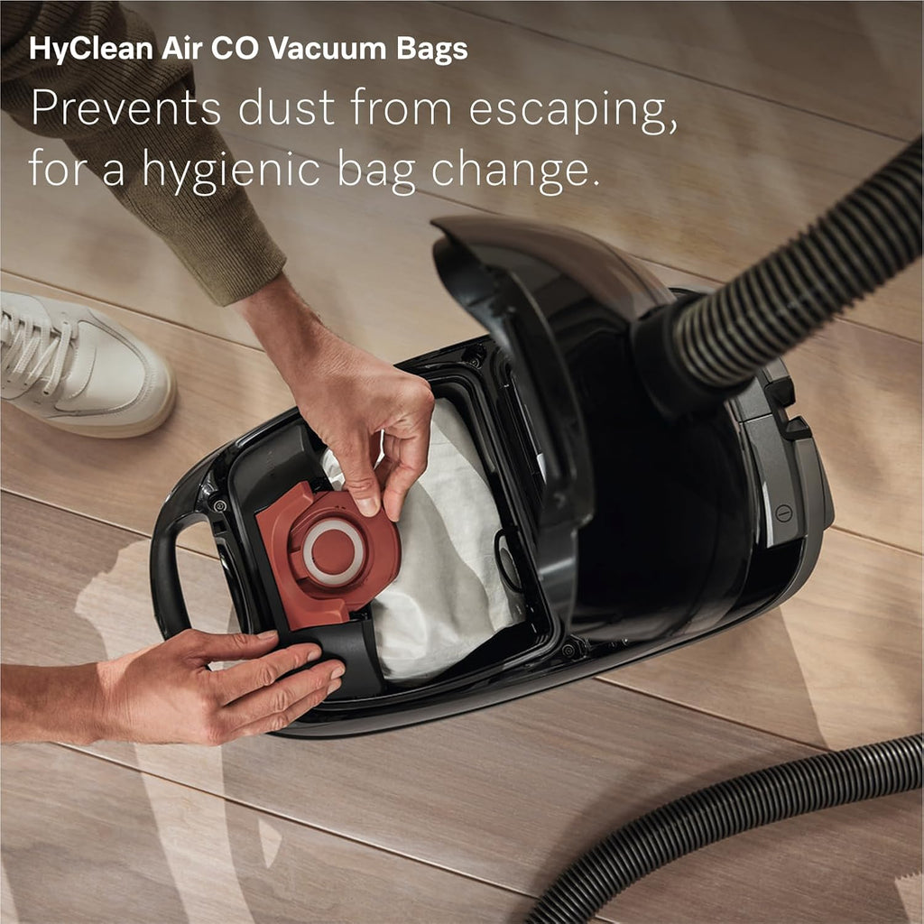 NEW Miele Guard M1 Cat & Dog Bagged Canister Vacuum for Pet Owners with Odor-Reducing Active AirClean Filter, TurboTeQ Floorhead, and AllTeQ Universal Floorhead, in Obsidian Black/Space Grey