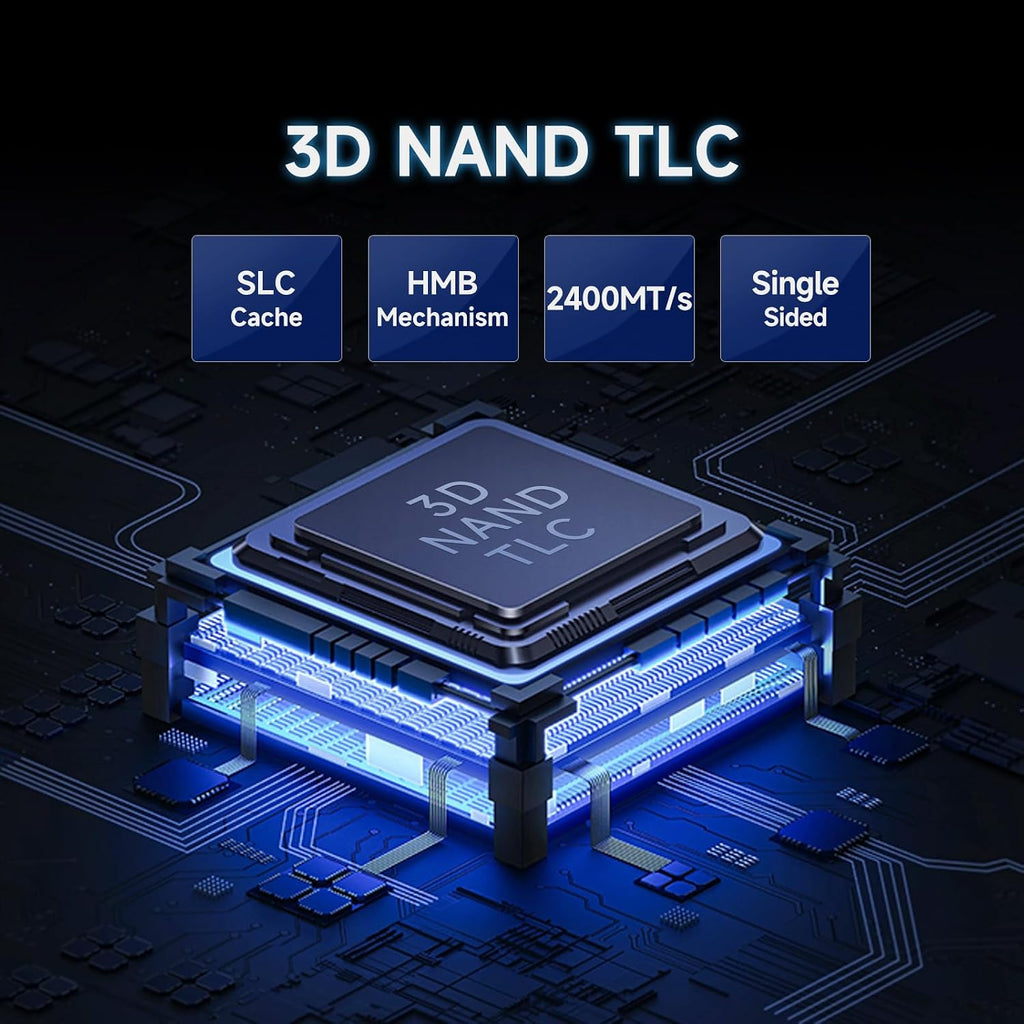 fanxiang S880 NVMe SSD 2TB, PCIe 4.0 M.2 2280 Gaming SSD, 3D NAND TLC, Seq. Read Speeds UP to 7300MB/s, Dynamic SLC Cache, Internal Solid State Drive for PS5 Enthusiasts, High End Computing, Gaming